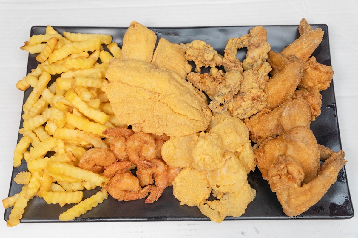 Lemon Pepper Fish And Chicken Albany